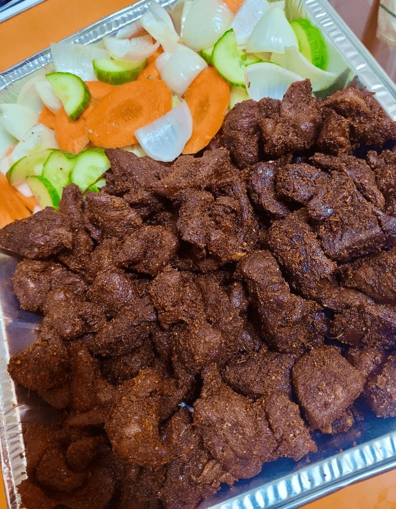 Fried beef