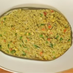 Fried rice with protein of choice (chicken, turkey, fish, beef)