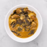 Oha soup with one swallow